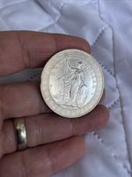1925 British Trade Dollar Silver Coin
