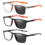 Progressive Sport Multifocal Men Women Transition Photochromic Reading Glasses