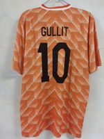 Holland Netherlands 1988 kit Retro VAN BASTEN #12 Shirt Home GULLIT #10 jersey