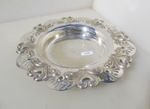 Antique Tray EPNS Silver Plated Vintage Old Art Nouveau Dish Bowl 9.5"W