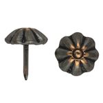 Upholstery Nails - Decorative Tacks - Umbrella Copper Renaissance - Germany Made