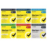 Norton 360 2026 Antivirus Standard Deluxe Premium 1PC, 3PC, 5PC, 10PC 1 Yr EU UK