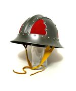16ga Medieval Halloween Morgan Bible Iron Kattle Hat Helmet
