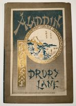 1885 Original Drury Lane - Aladdin Pantomime Programme  – Complete