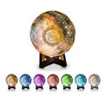Moon light Learn Quran Speaker Touch Player Wireless Bluetooth + 7 Color Lamp-