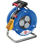 Brennenstuhl Cable Reel RCD Plug Circuit Breaker Plug Heavy Duty 25 Metre Cable