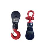 2T/4T Heavy Duty Winch Snatch Pulley Block Lifting Pulley Hook/Shackle 3"/4.5"