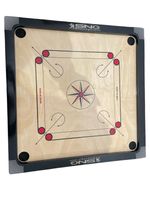 Carrom Board 20”x20” Coins & Striker Set Great Quality Family Game