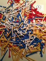 JL Golf wooden tees. Choose size,quantity,colour 54mm, 69 / 70mm,82 / 83mm 35mm