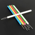 5Pcs Needle Threader Tool Set Sewing Thread Guide DIY Craft UK