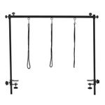 Pet Dog Grooming Table Adjustable Arm Includes 3 Safety Noose and Clamps Dog Cat