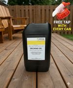 DECKING OIL WOOD PRESERVER 20 LITRE 20 L - CLEAR MATT - External Wood Treatment