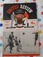 Manchester United v Atletico Bilbao 1956-57 European Cup Programme