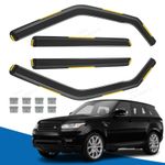 FOR Range Rover Sport MK2 2013-2022 5 Door SUV Wind Deflectors 4pc/Set Tinted