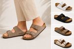 Birkenstock Arizona Unisex Sandals Adjustable Buckle Cork Footbed EU35-45