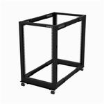 StarTech 18U 4-Post Server Rack, 19in Open Frame Rack with 40in (101cm) Mount...