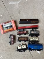 Model Railway Job Lot Track, Carriages, Wagons