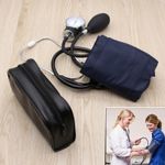 Aneroid Sphygmomanometer Adult Cuff Blood Pressure Monitor Dual Head Stethoscope