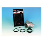 James Manifold Intake Gasket & Seal Kit 44Mm Cv Carb For 89-05 B.T.