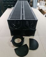 Drainage Channel Driveway & PATIOS 3mtr Plastic Grating Free Accessories