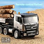HUINA Truck Trailer Construction Vehicle Remote Control Flat Bed Carrier 1318