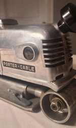 Porter Cable Model 503 heavy duty locomotive 3" x 24" belt sander  115v 9 amp
