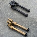 V8 ATLAS Style Tilt & Swivel Adjustable All Metal Bipod Shooting Airsoft