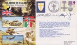 VC10 XV107 RAF Flown Cover: (JS/50/42/11) Battle of El Alamein - Crew Signed