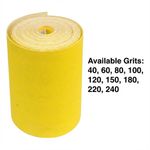 Sandpaper Sanding Rolls Abrasive finish 40,60,80,100,120,150,180,240Grit - 115mm