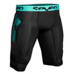 Seven MX Fusion Padded Compression MX Off Road Adult Shorts Black