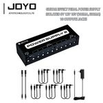 JOYO JP-02 Effect Pedal Power Supply 10 Port 9V/12V/18V With Pedal Connect Lead