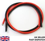 6 AWG Silicone wire/cable RC ESC Motor LiPo 0.25/0.5/1/2/5/10m - Red Black 6awg