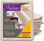 HEAVY DUTY 12FT X 12FT 100%COTTON TWILL PROFESSIONAL DROP CLOTH LARGE DUST SHEET