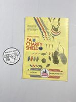 Everton vs Manchester United FA Charity Shield Programme 1985