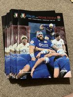 Italy v England: 07/03/2026: Six Nations: Official Programme *1ST EVER WIN*