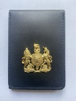 James Bond - Secret Service Mi5 Mi6 Agent Police Warrant Holder + UK Badge Gold