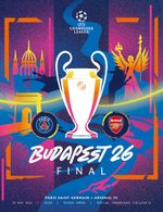 Paris Saint-Germain v Arsenal 30 May 2026 UCL Final Programme (Pre-Order)