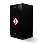 Steel Gas Safety Locker for 6kg Propane or 7kg Butane Ducato Sprinter (Black)