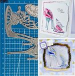 High Heel DIY Metal Cutting Dies Scrapbooking Photo Paper Card Embossing Stencil