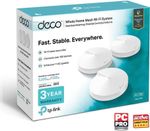 TP-Link Deco M5(3-pack) AC1300Mbps Whole Home Mesh WiFi System, 2x Gigabit Ports