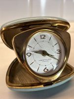 Westclox Vintage Travel Alarm Clock Made In Germany Fully Working
