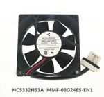 1pc For Mitsubishi NC5332H53A MMF-08G24ES-EN1 24VDC 0.13A 2-wire cooling fan