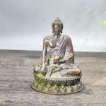 Collect Asian old Ancient bronze Exquisite Buddha statue ornament