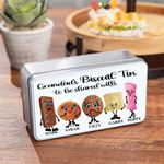 Grandad's Nanna's Grandma etc with Grandchildren Personalised Biscuit Tin