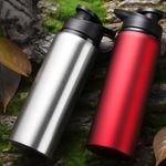 Bicycle Water Bottle 500/700ml Sport Drinking Bottle Stainless Steel Travel Mug