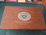 Medallion  Havana Petit Coronas Wooden Cigar Box  J R Freeman & Son Ltd