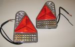 2 x 10-30V LED TRAILER REAR LIGHT R/L REPLACEMENT FIT  INDESPENSION BLUE LINE