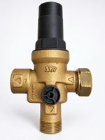 SYR Brass Water Pressure Reducing Valve Regulator 1/2in Single Union 1–6 bar