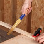 150mm Japanese Pull Saw SK5 Flexible Blade Hand Saw,Double-Edged Flush Cut Saw