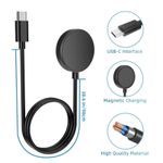 Wireless USB Cable Charger Dock For Samsung Galaxy Watch 7/6/5/4/3 Active 2/1